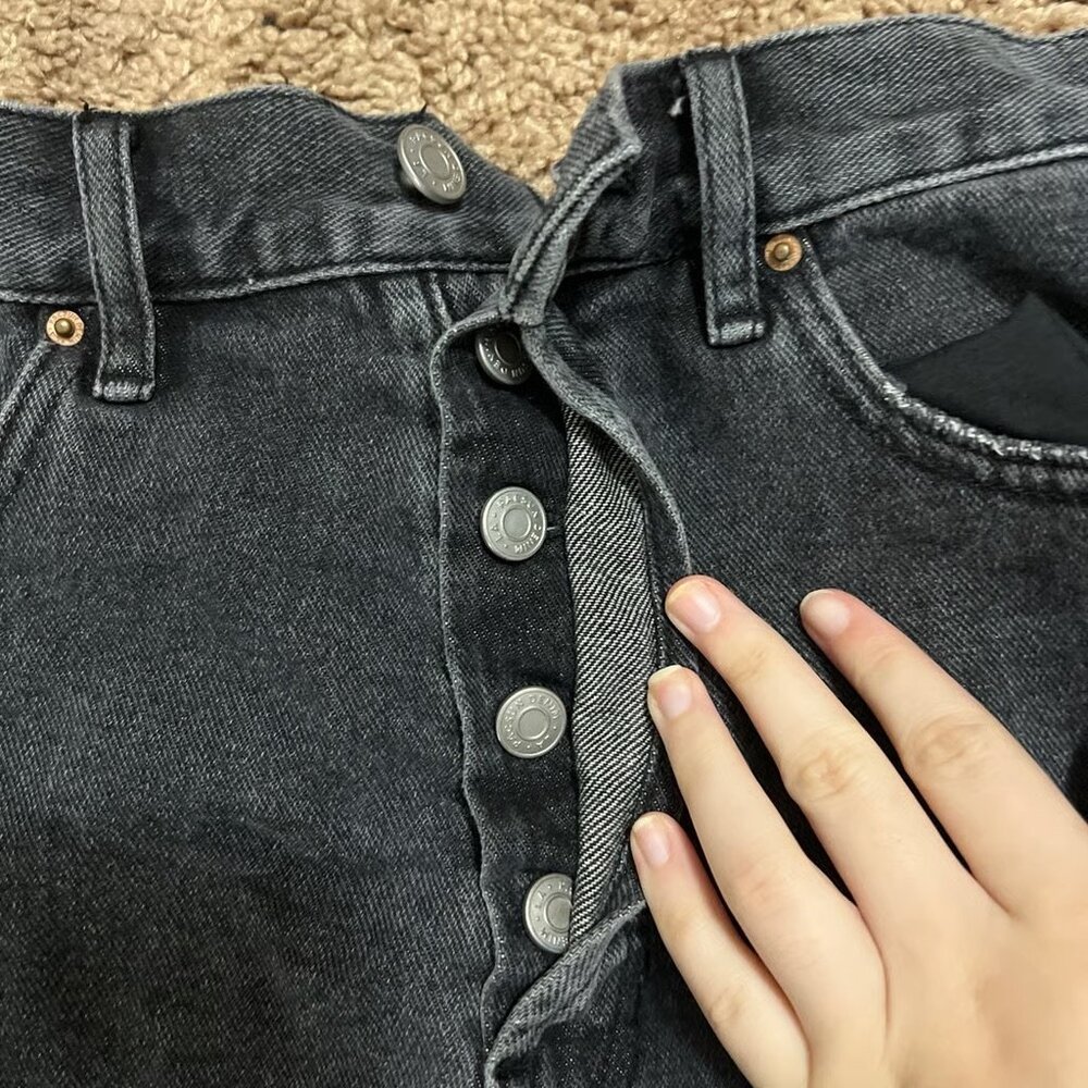 Pacsun Ultra High Rise Vintage Short Size 27 - Picture 3 of 5